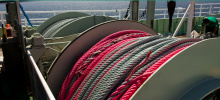 写真:コンパウンドロープ・繊維ロープ